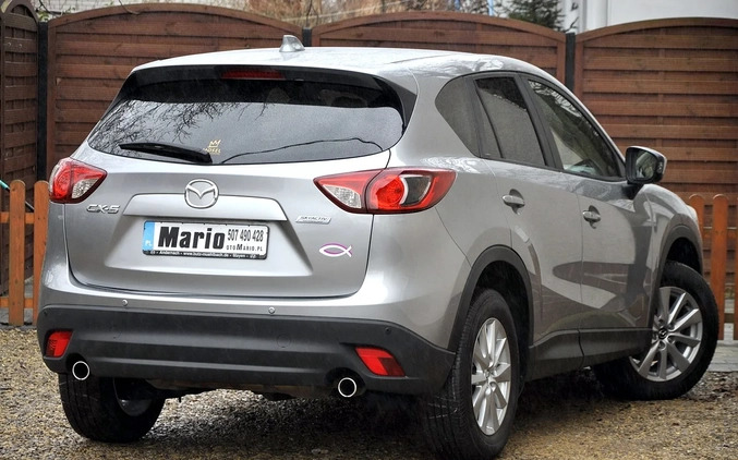 Mazda CX-5 cena 45900 przebieg: 198000, rok produkcji 2014 z Trzcianka małe 497